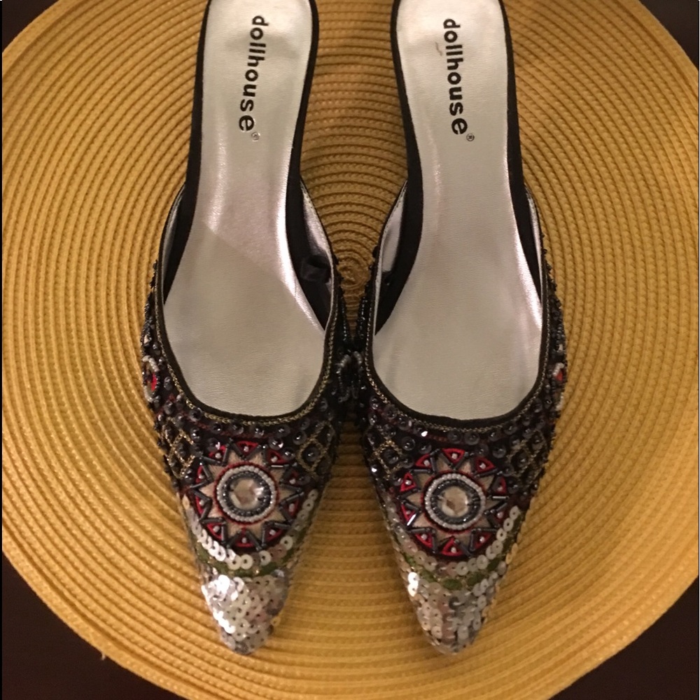 Closet Clean Out!! $10 Dollhouse Embellished Kitten Heels